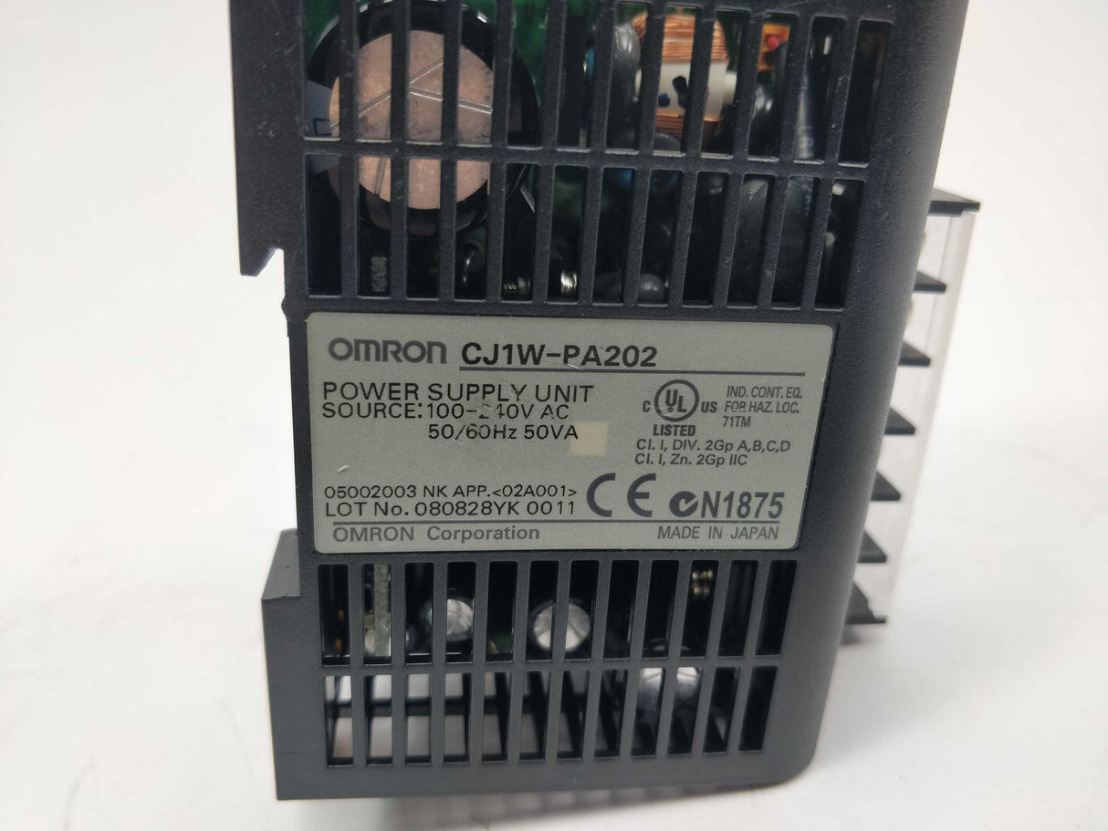 OMRON CJ1W-PA202 Power Supply Unit