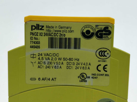 Pilz 774303 PNOZ X2 24VAC/DC 2n/o