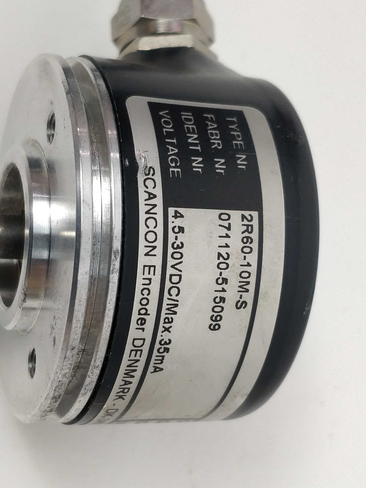 Scancon Encoder 2R60-10M-S Encoder 4.5-30VDC/Max.35mA 70cm
