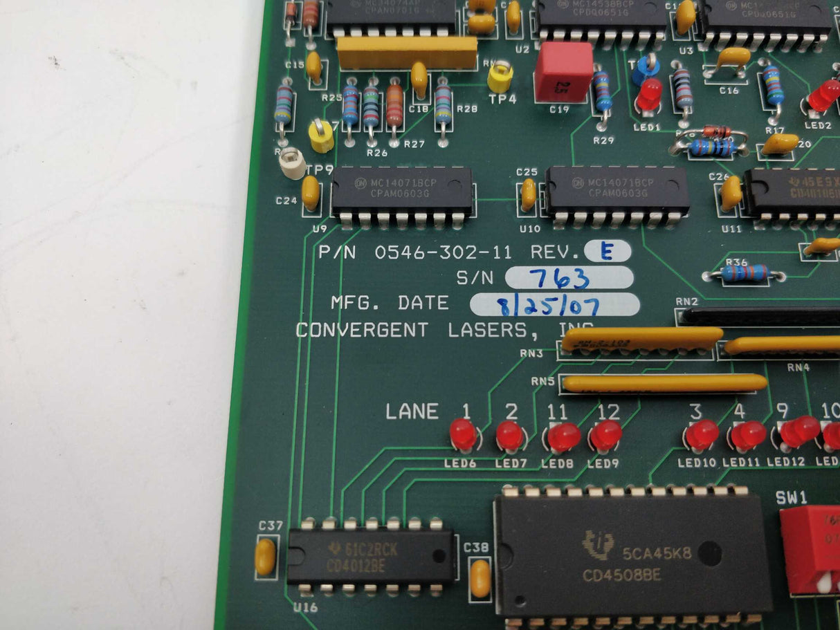 CONVERGING LASER 0546-302-11 Rev. E