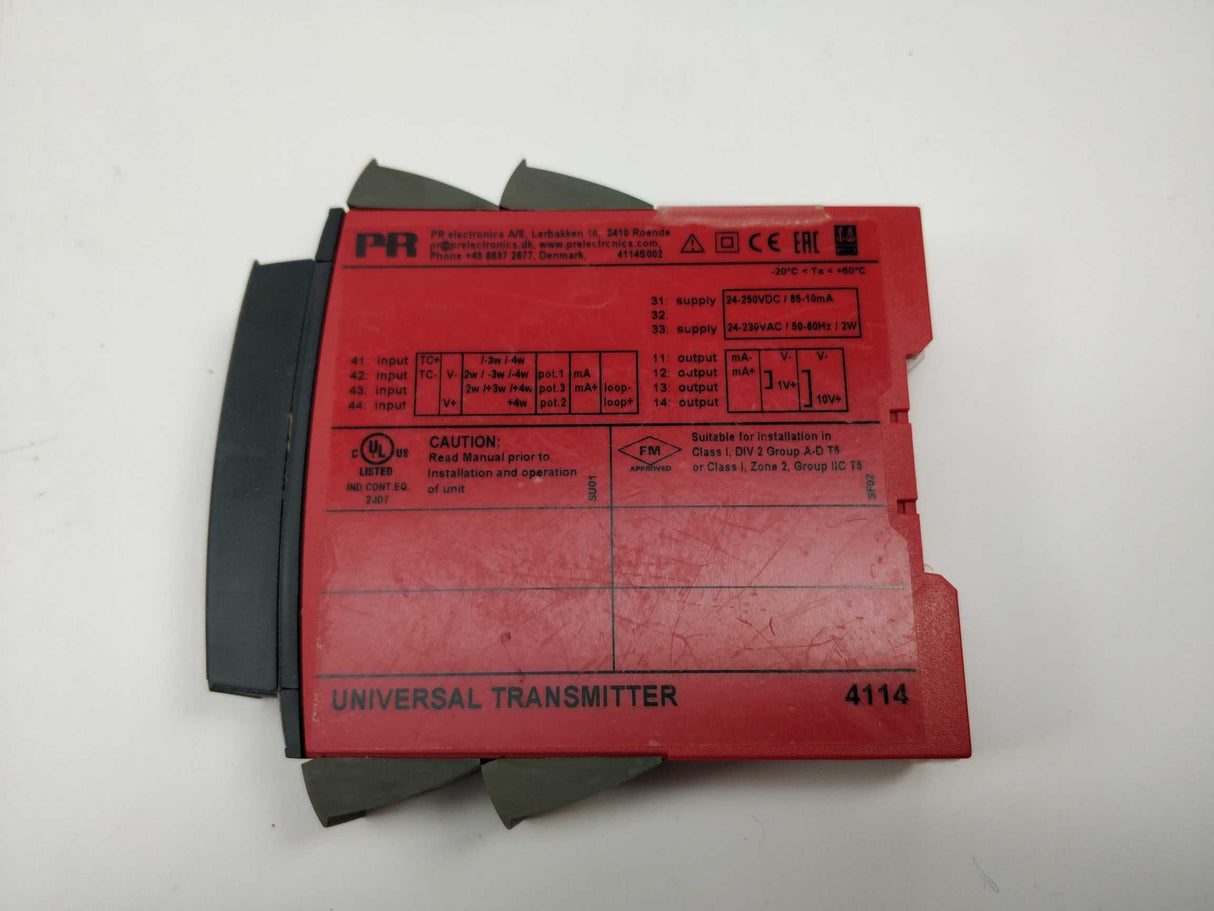 PR Electronics 4114 Universal Transmitter
