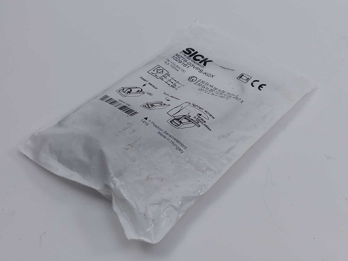 SICK 1029161 MZT6-03VPS-KQX Cylinder Sensor