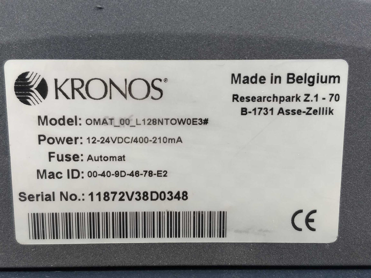 KRONOS OMAT_00_L128NTOW0E3# 12-24VDC/400-210mA