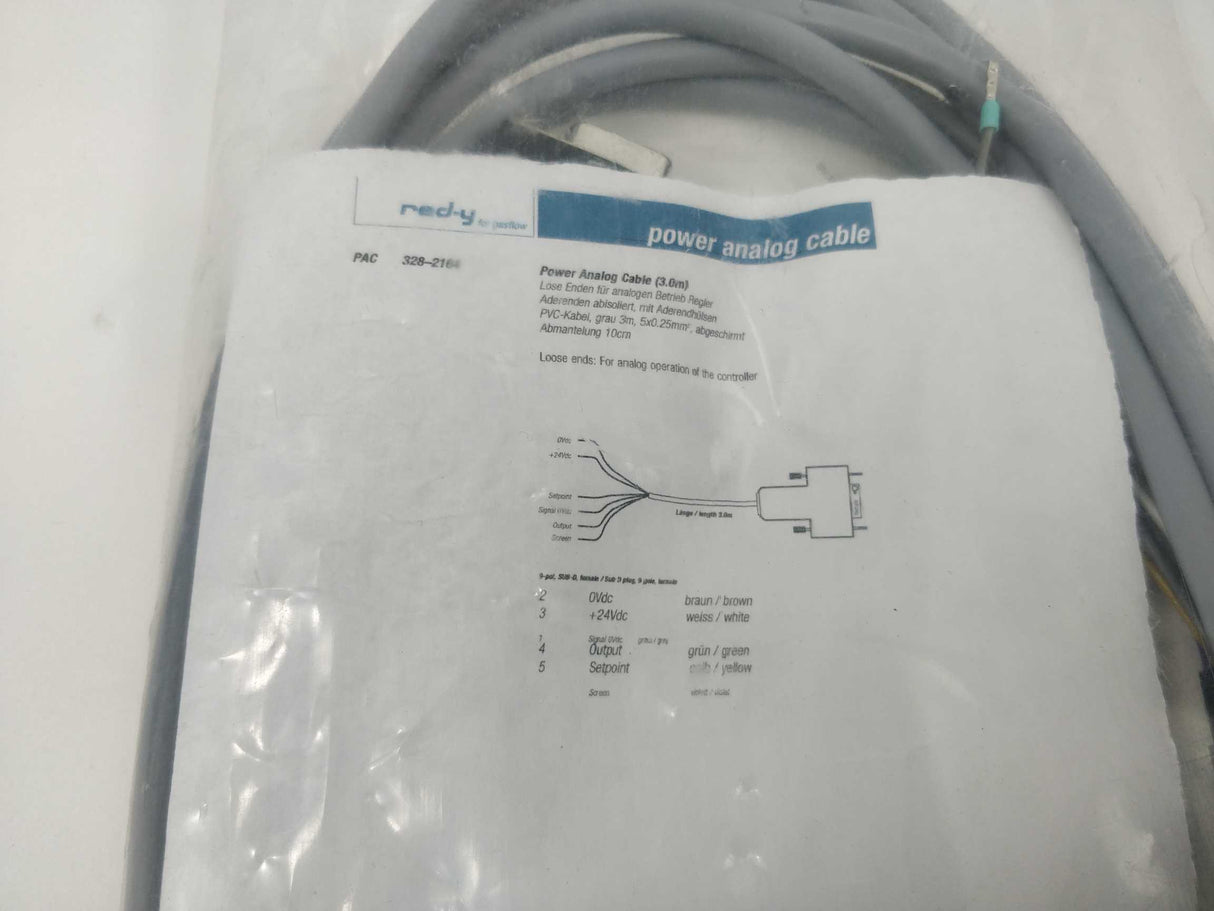 Vögtlin instruments PAC 328-2164 Power Analog Cable 3m