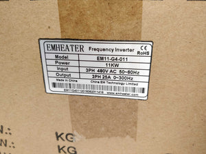 Emheater EM11-G4-011 Frequency Inverter 0-300Hz