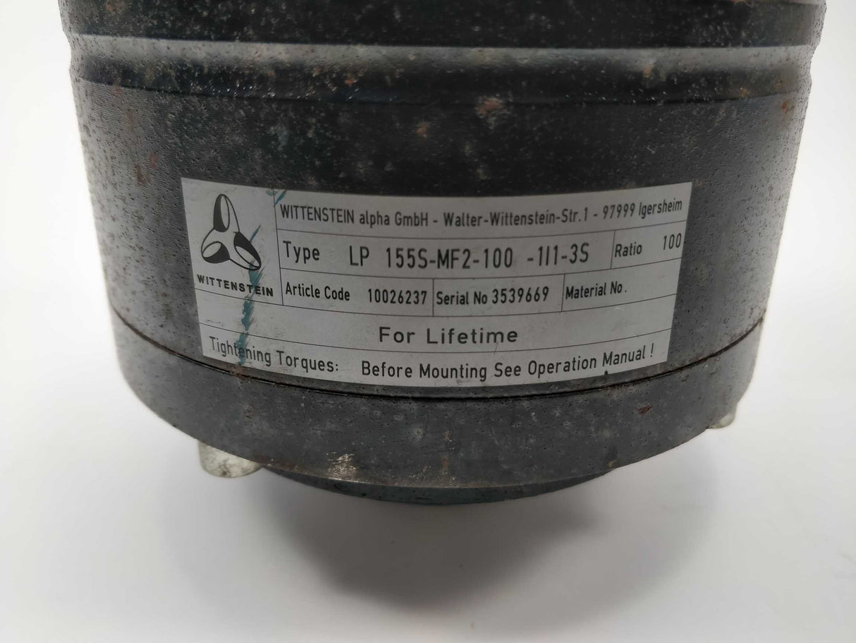 Wittenstein LP155S-MF2-100-111-3S 10026237