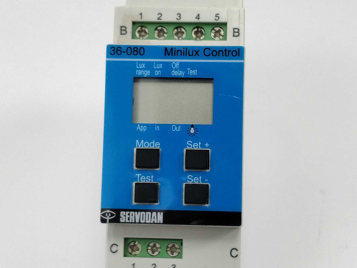 Servodan 36-080 Minilux control 3-30K lux 24VDC