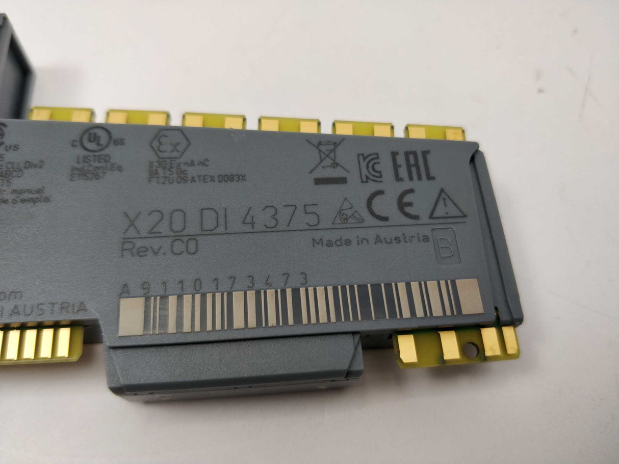 B&R X20DI4375 Digital Input Module