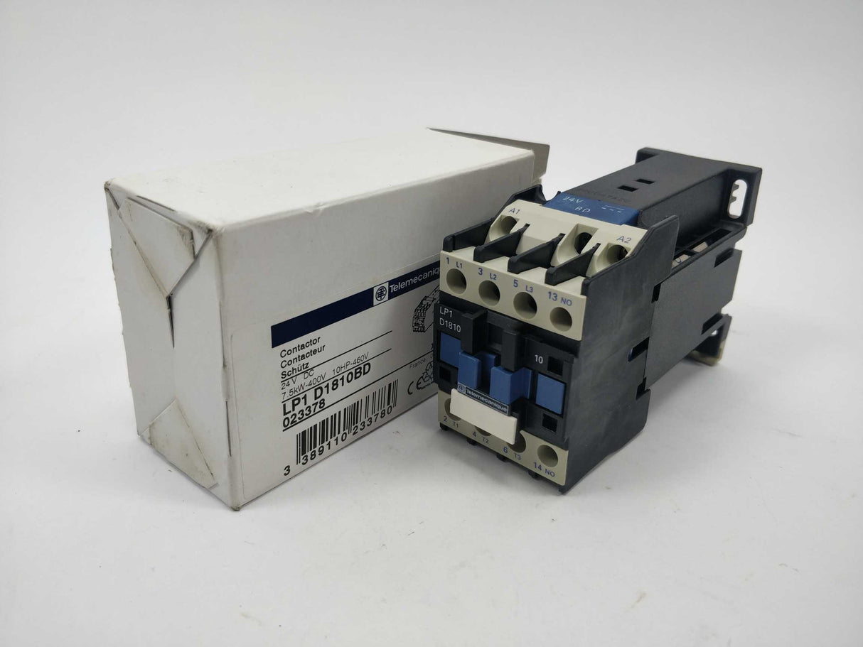 Schneider / Telemecanique LP1D1810BD Contactor 023378 24VDC