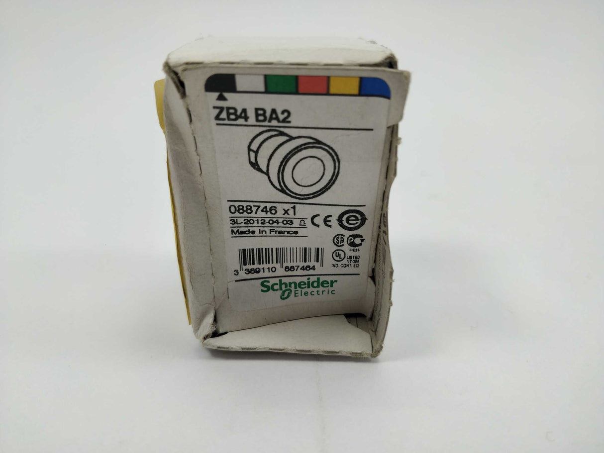 Schneider / Telemecanique ZB4BA2 Switch Actuator 088746