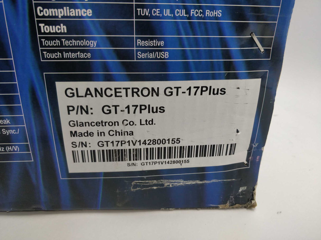 Glancetron JT-888 GT17plus High-End Touch Screen Series