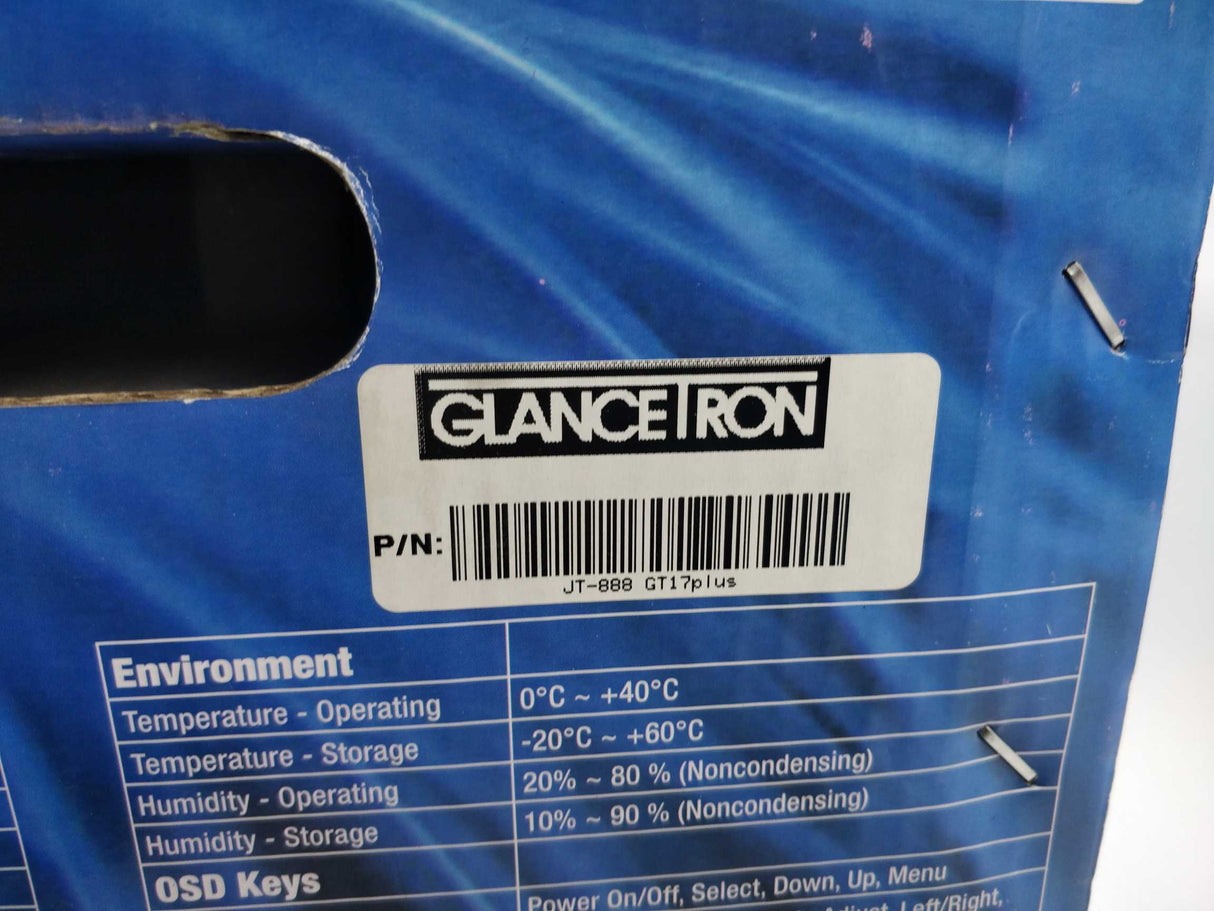 Glancetron JT-888 GT17plus High-End Touch Screen Series