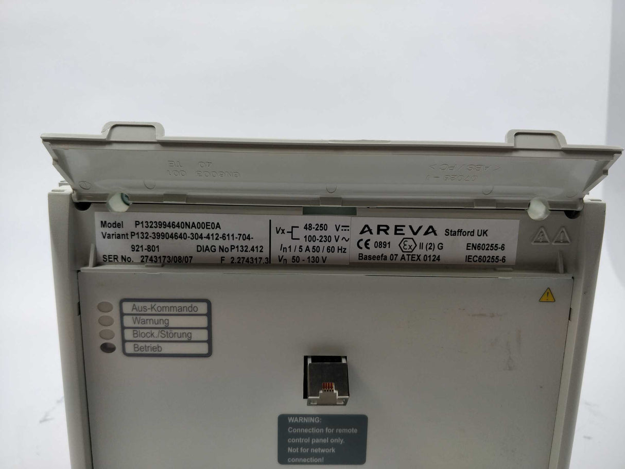 Areva P132 P1323994640NA00E0A
