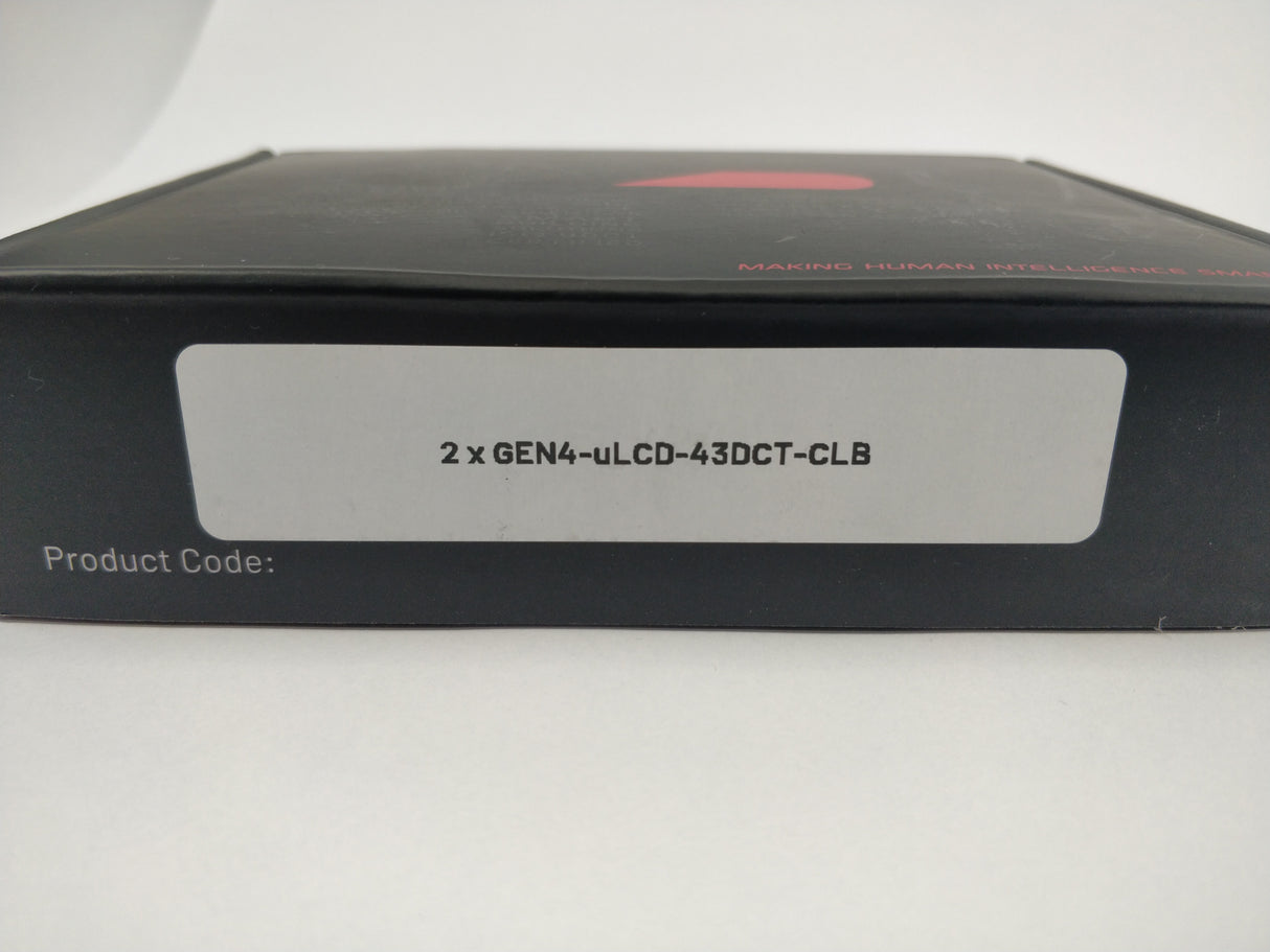 4D SYSTEMS GEN4-uLCD-43DCT-CLB slim Intelligent Display Module