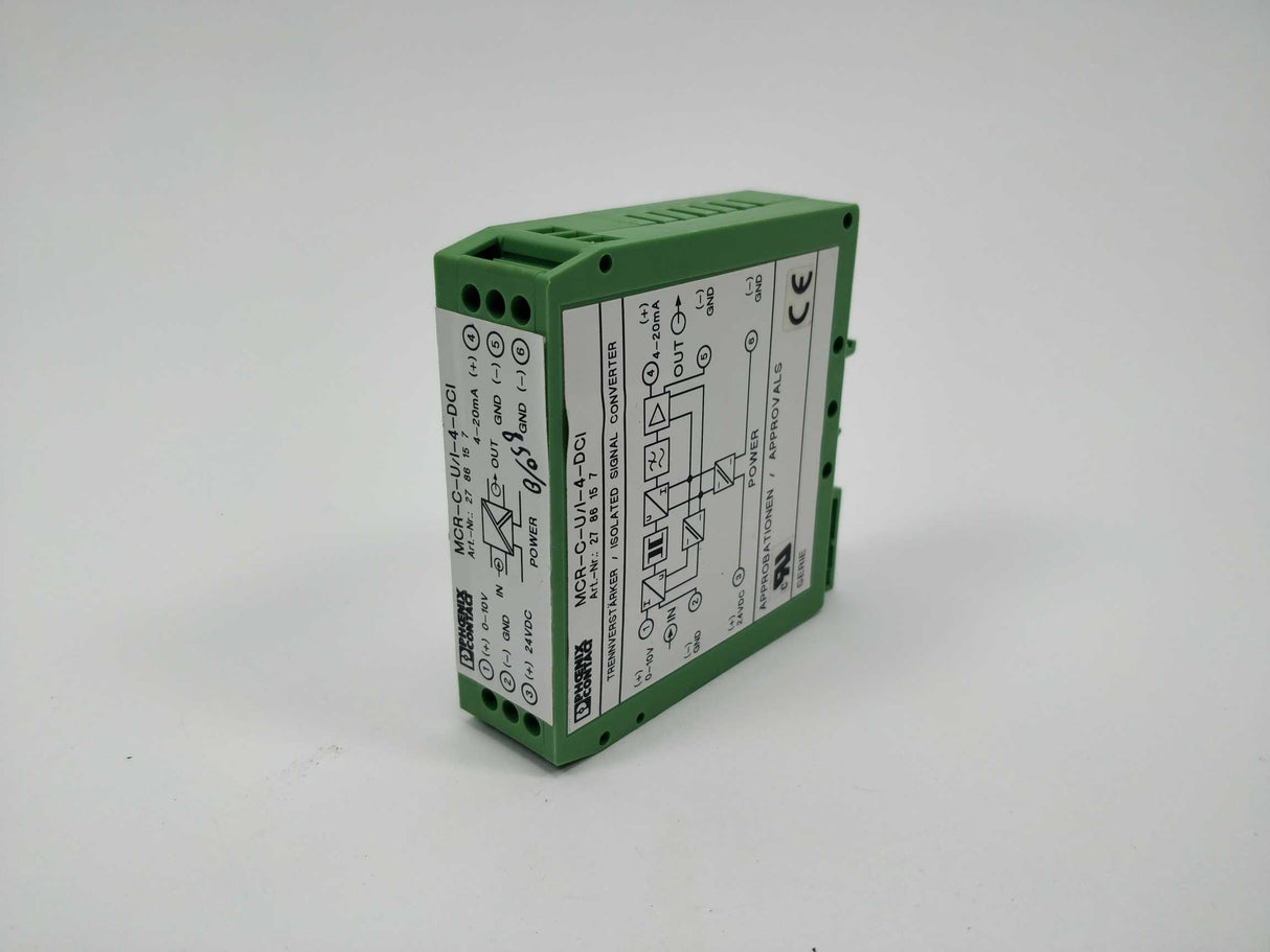 Phoenix Contact 2786157 MCR-C-U/I-4-DCI Isolated Signal Converter