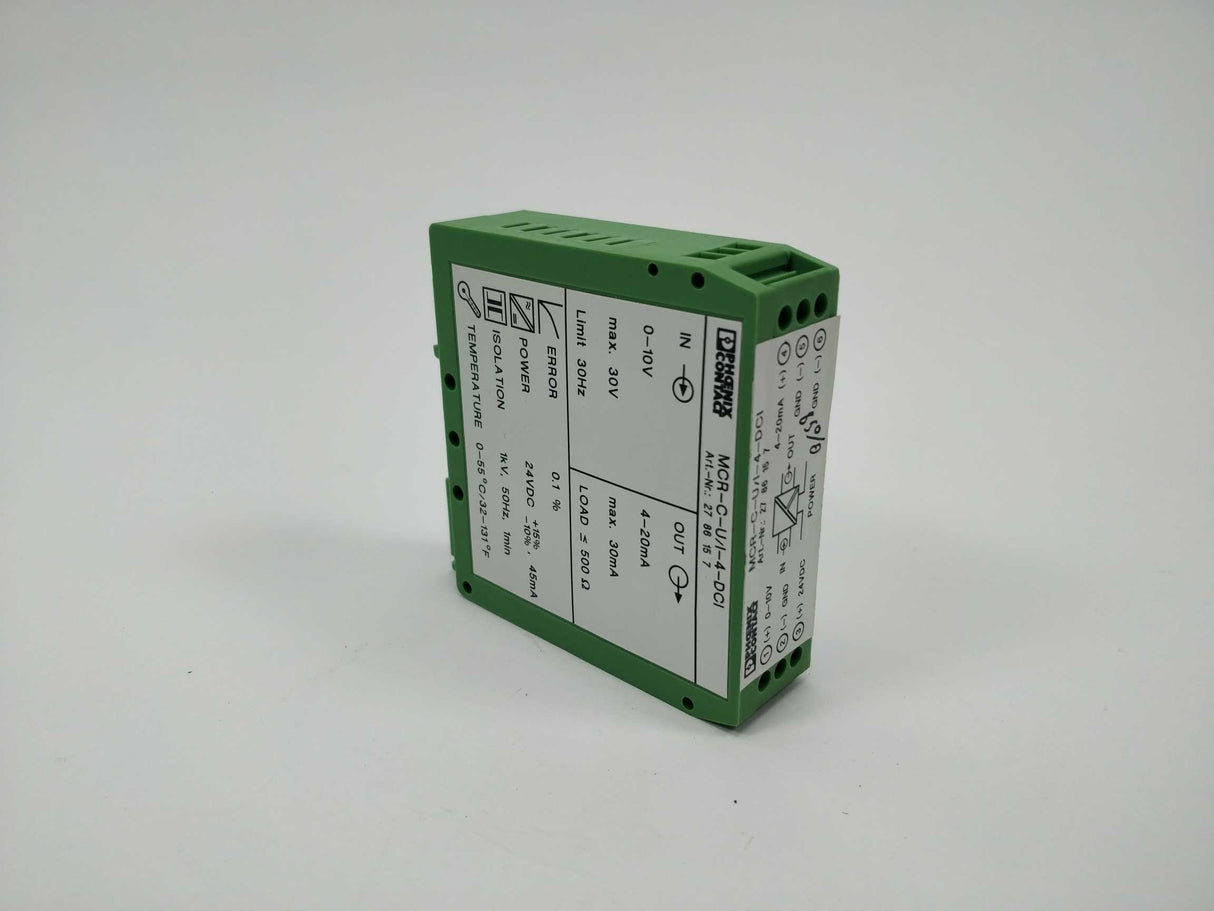 Phoenix Contact 2786157 MCR-C-U/I-4-DCI Isolated Signal Converter