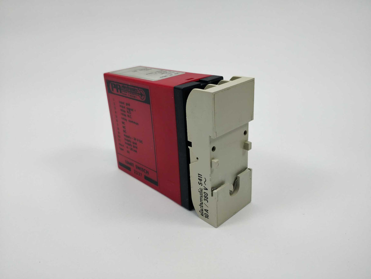 PR Electronics 2237B1 Limit Switch with Electromatic S411