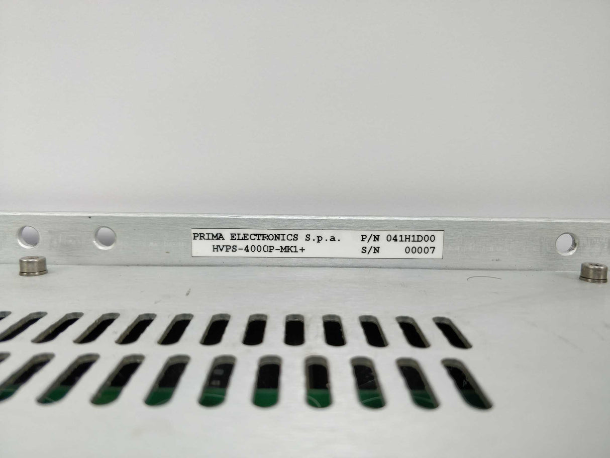 Prima Electronics HVPS-4000P-MK1 041H1D00 HVPS-4000P-MK1+ 0546-728-00