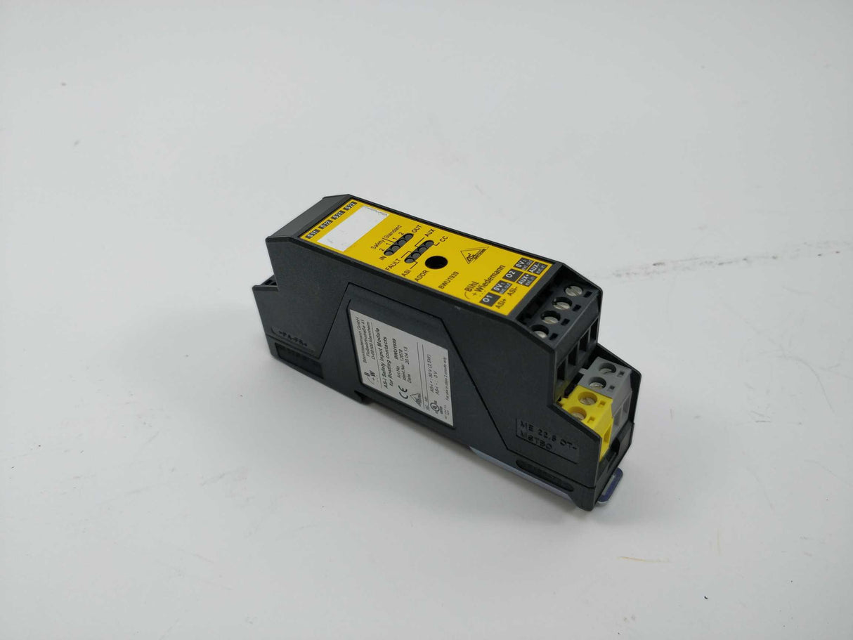 Bihl+Wiedemann BWU1939 12678 ASi Safety Input Module for floating contacts
