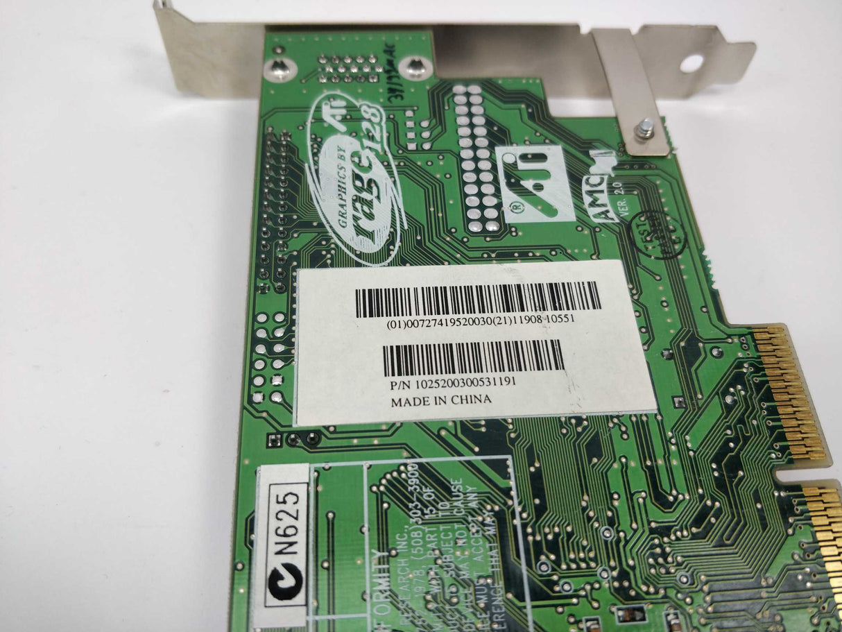 ATI TECHNOLOGIES 109-52000-00 VIDEO CARD