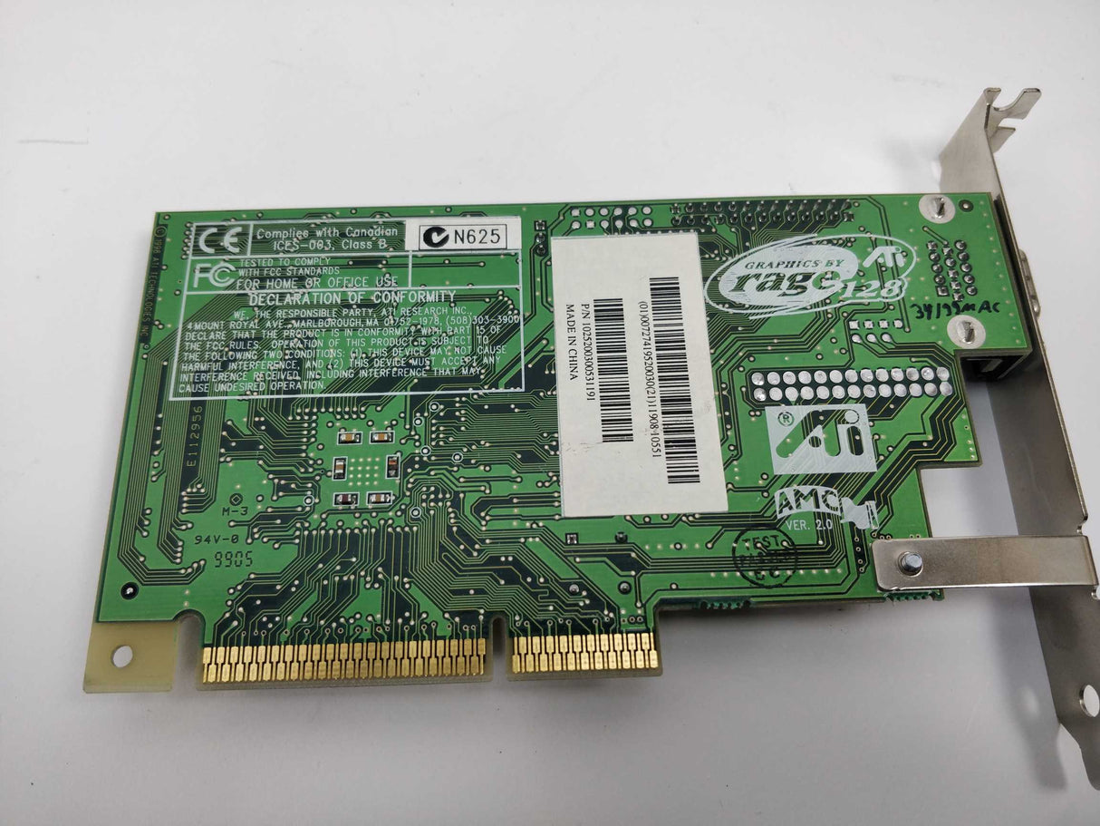 ATI TECHNOLOGIES 109-52000-00 VIDEO CARD