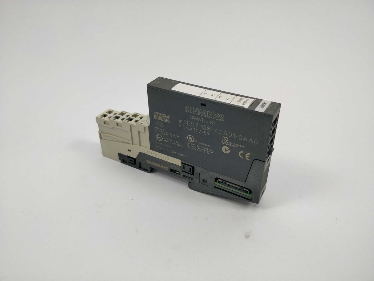 Siemens 6ES7138-4CA01-0AA0 SIMATIC 07 PM-E power modules for ET 200S