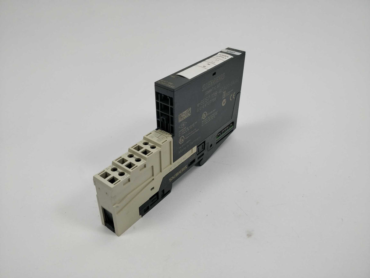 Siemens 6ES7138-4CA01-0AA0 SIMATIC 07 PM-E power modules for ET 200S