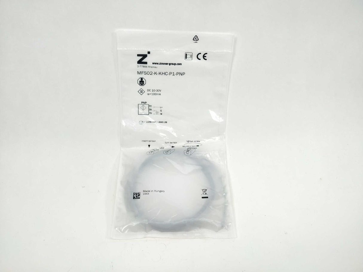 Zimmer group MFS02-K-KHC-P1-PNP MAGNETIC FIELD SENSOR