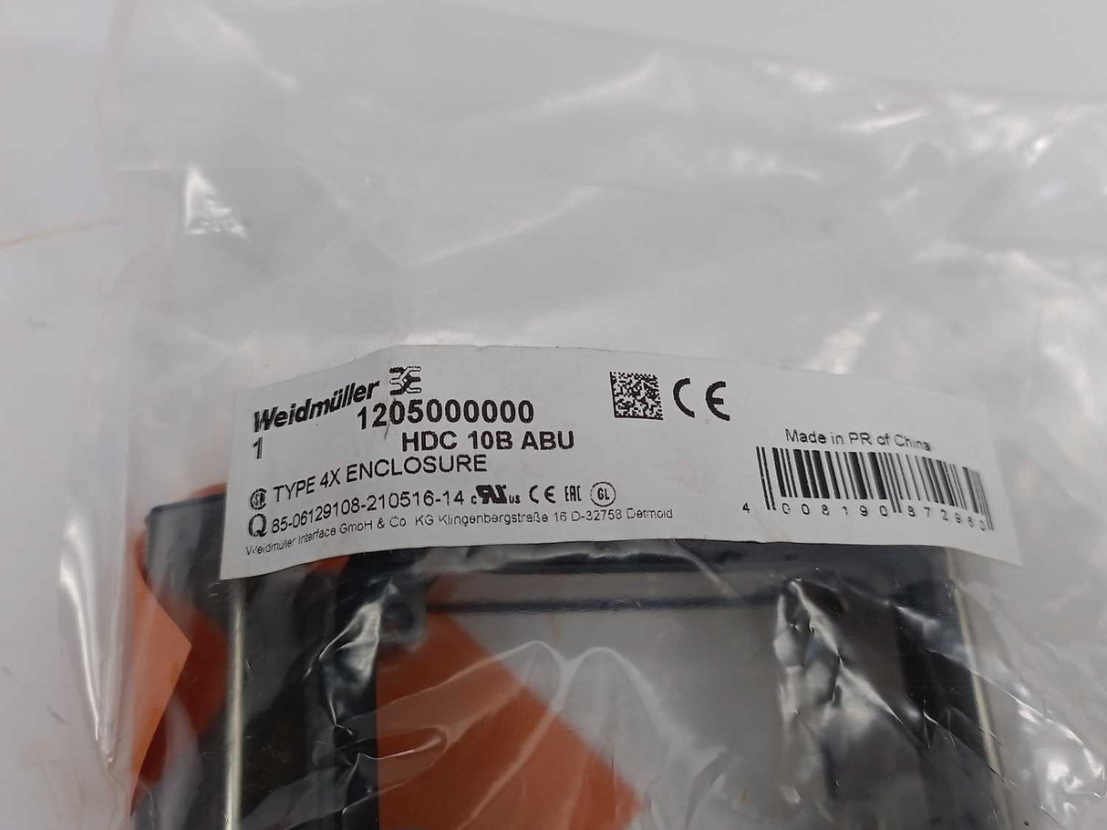 Weidmüller 1205000000 HDC 10B ABU Type 4X Enclosure