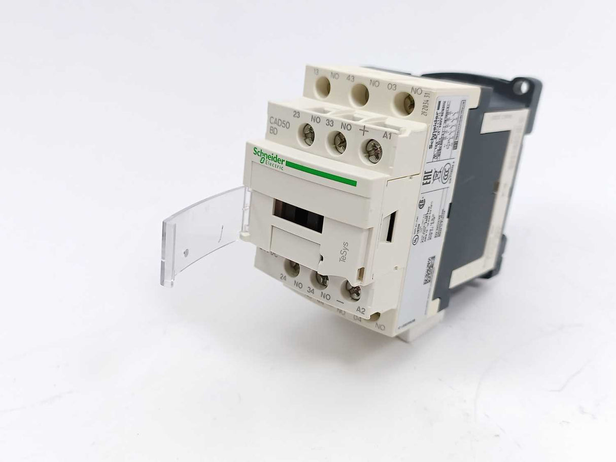 Schneider Electric CAD50BD Control Relay with LAD4TBDL