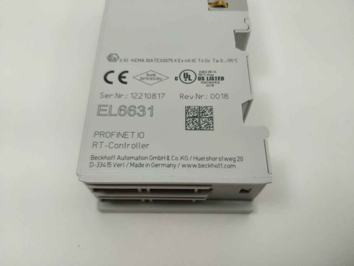 Beckhoff EL6631 2-port communication interface