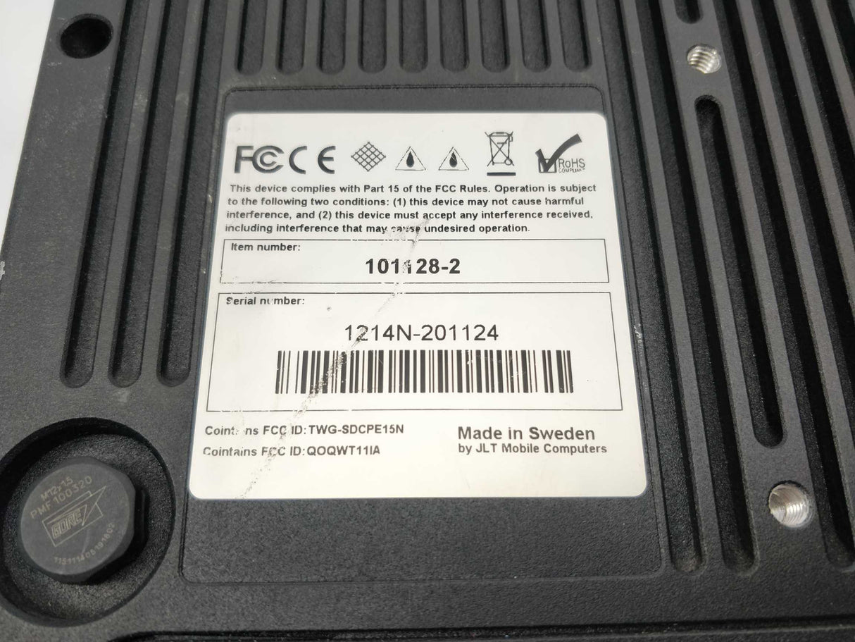 JLT Mobile Computers 101128-2 Rugged Vehicle-Mount Display