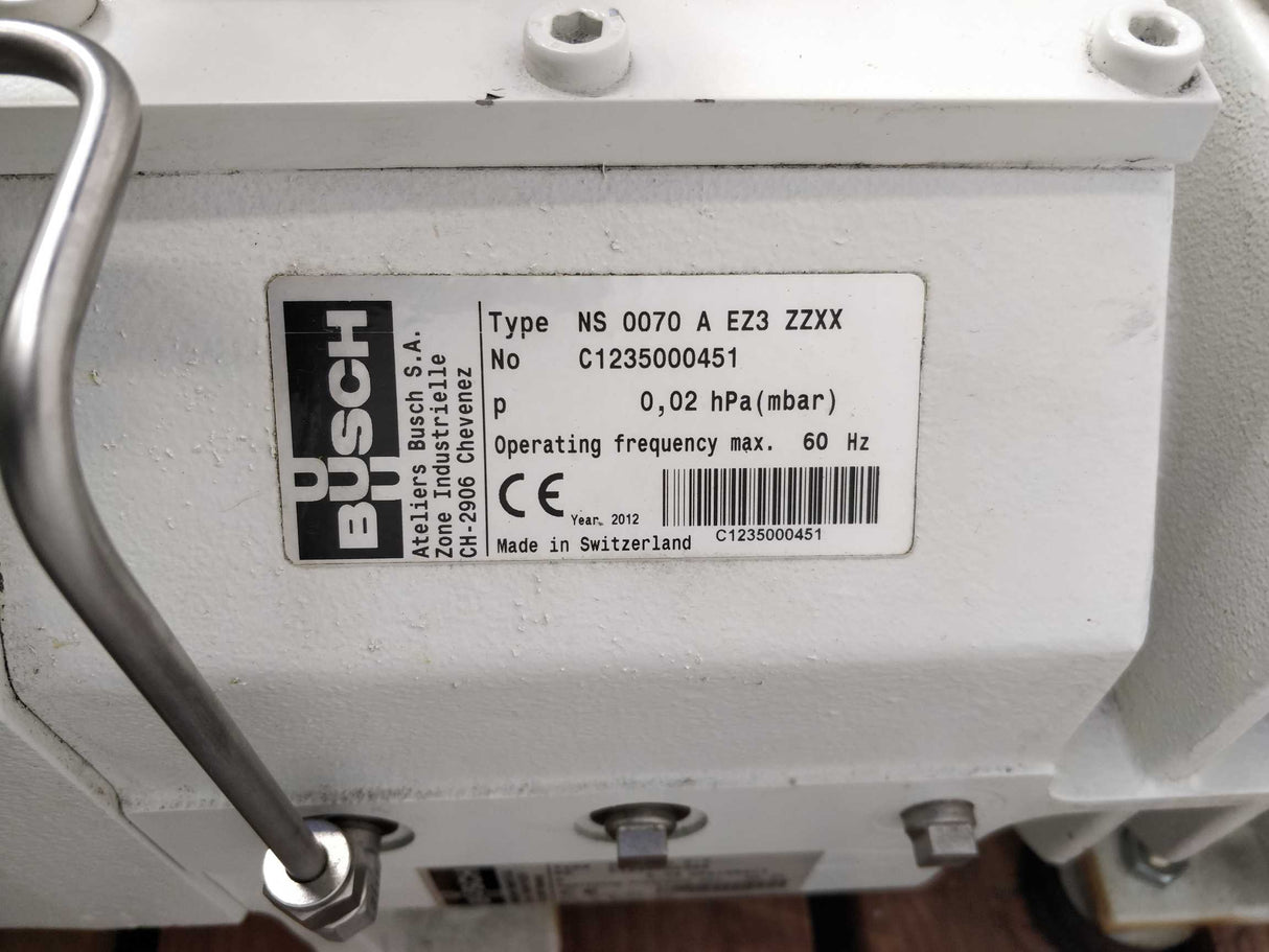 Busch NS 0070 A EZ3 ZZXX DP 0080 C-T Vacuum pump