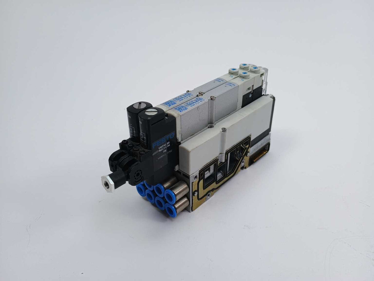 Festo 549053 Regulator Plate with 2X 533345, 533347, 549053, 533352