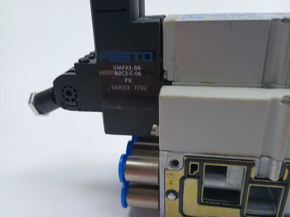 Festo 549053 Regulator Plate with 2X 533345, 533347, 549053, 533352