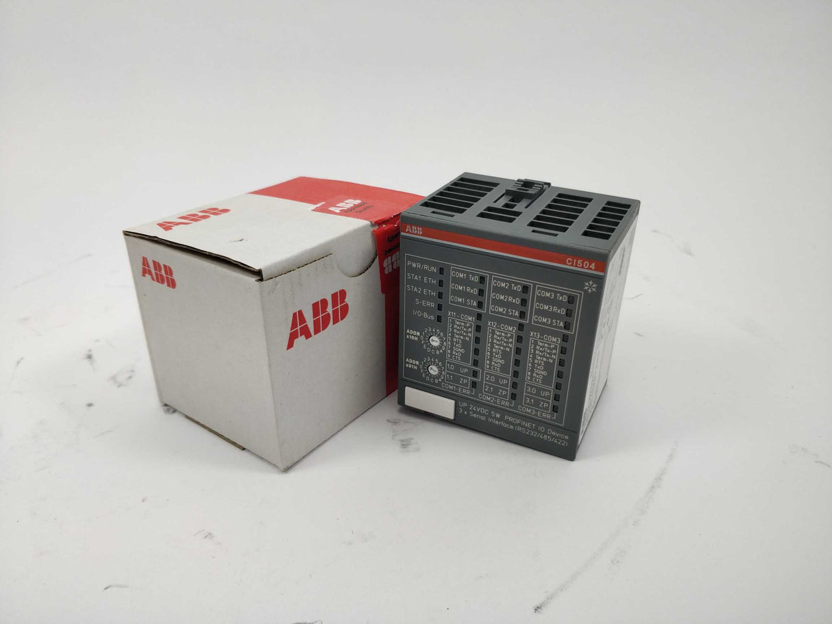 ABB CI504-PNIO-XC PROFINET-Serial Bus Module 1SAP421300R0001