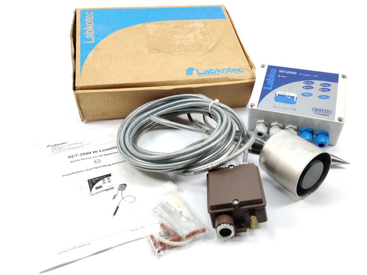 Labkotec VTT 04 ATEX 031X SET-2000 Hi Level Oil w/ SET/OS2 & SET DM/3