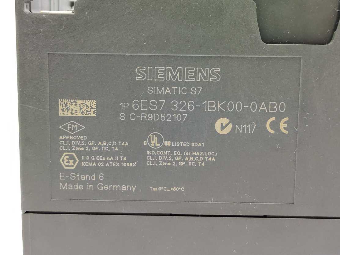 Siemens 6ES7326-1BK00-0AB0 SIMATIC S7