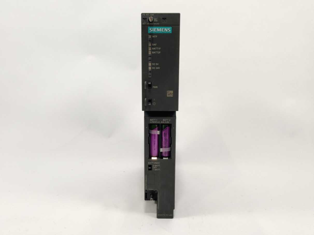 Siemens 6ES7407-0KA02-0AA0 SIMATIC S7-400 Power supply 10A