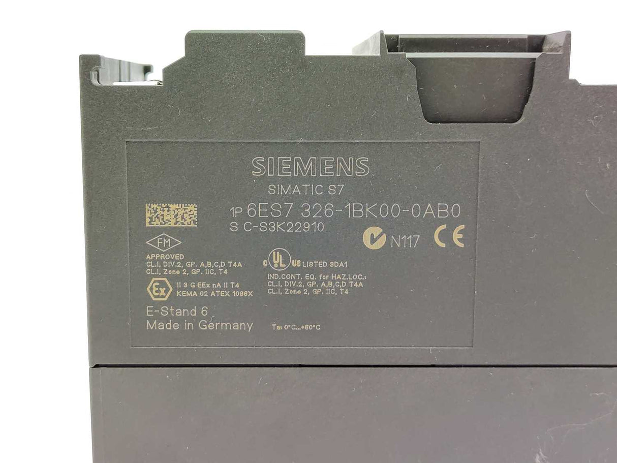 Siemens 6ES7326-1BK00-0AB0 SIMATIC S7