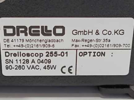 Drello 255-01 Drelloscop, Strobe Unit, 90-260VAC, 45 W