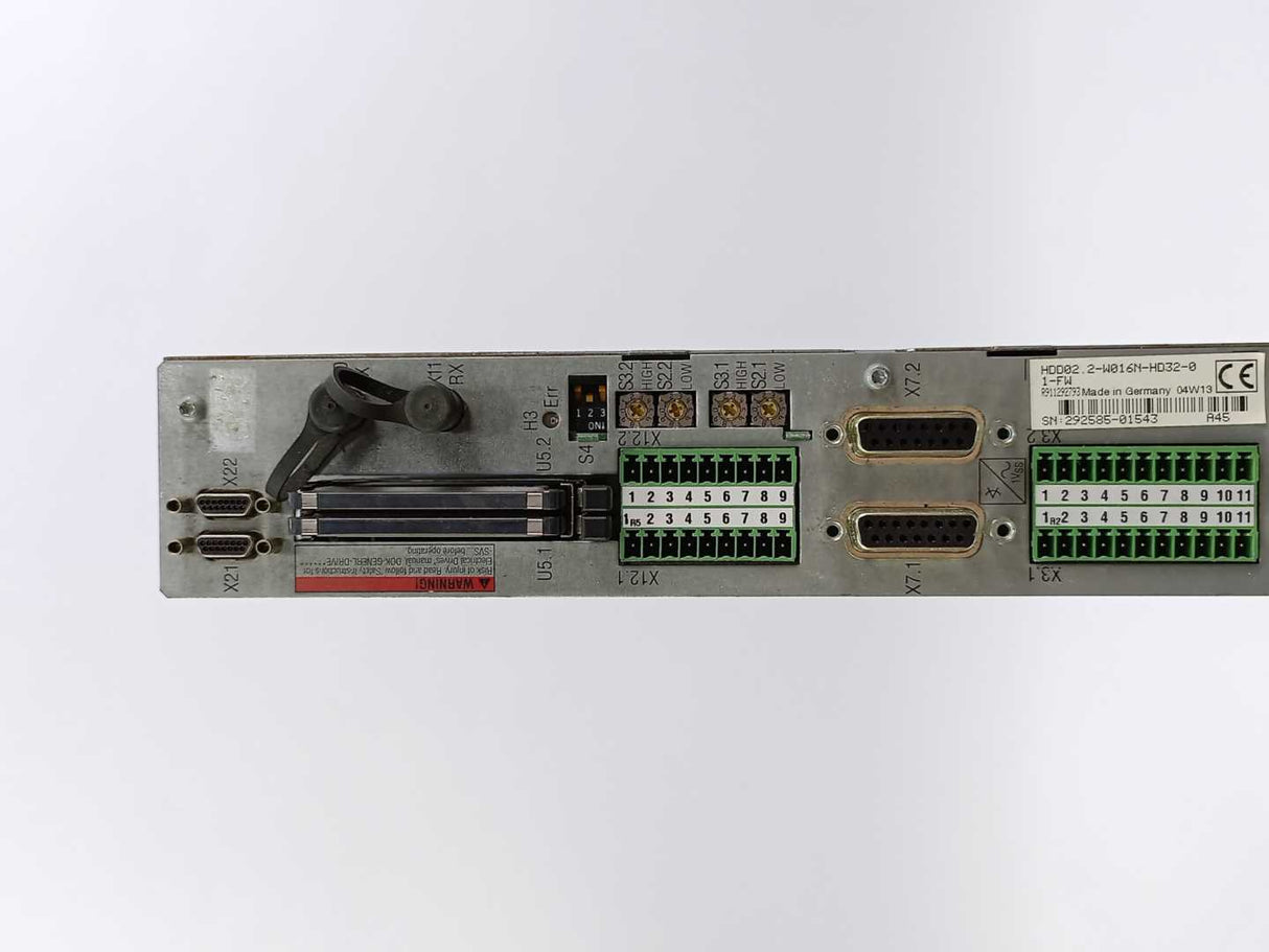 Rexroth Indramat R911292793 HDD02.2-W016N-HD32-01-FW