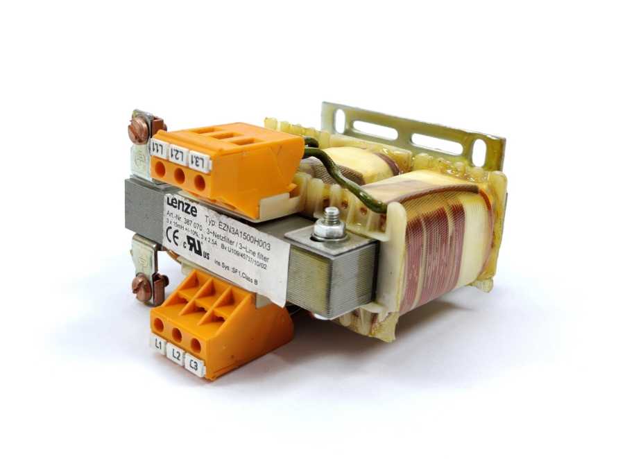 LENZE EZN3A1500H003 387070 3-Line Filter