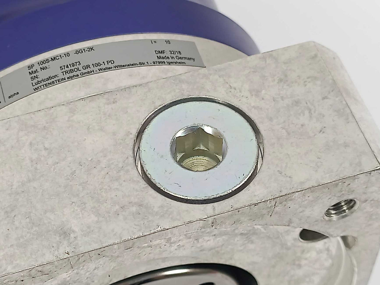 Wittenstein SP 100S-MC1-10-0G1-2K Planetary Gearbox
