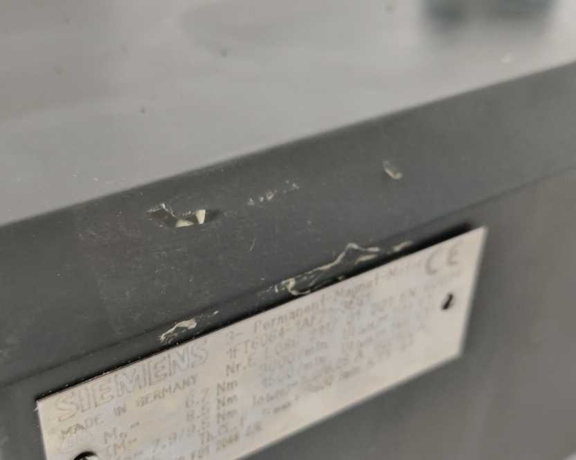 Siemens 1FT6064-1AF71-3EG1 SIMOTICS S synchronous servo motor