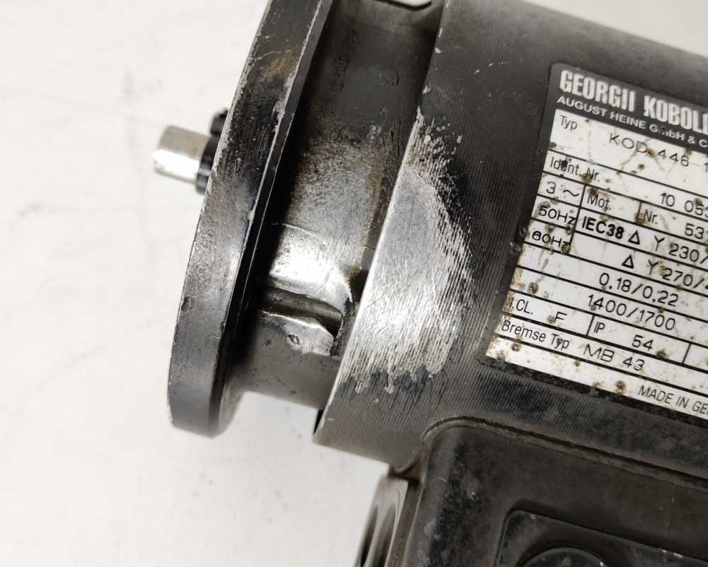Georgii Kobold KOD 446-1A MB/XF/G/S18/S141 10 0535 0019-1 3-phase AC Brake Motor