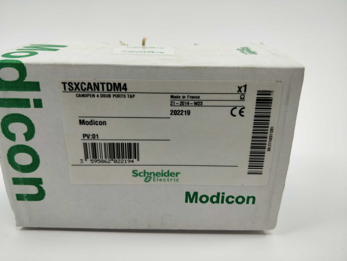 Schneider Electric TSXCANTDM4 IP20 CANopen tap junction box