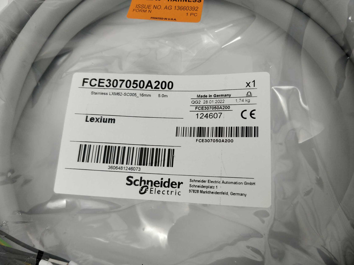 Schneider Electric FCE307050A200 Stainless LXM62-SC005, 16m