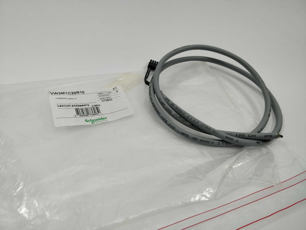 Schneider Electric VW3M1C20R10 LXM28 STO cable, 1m