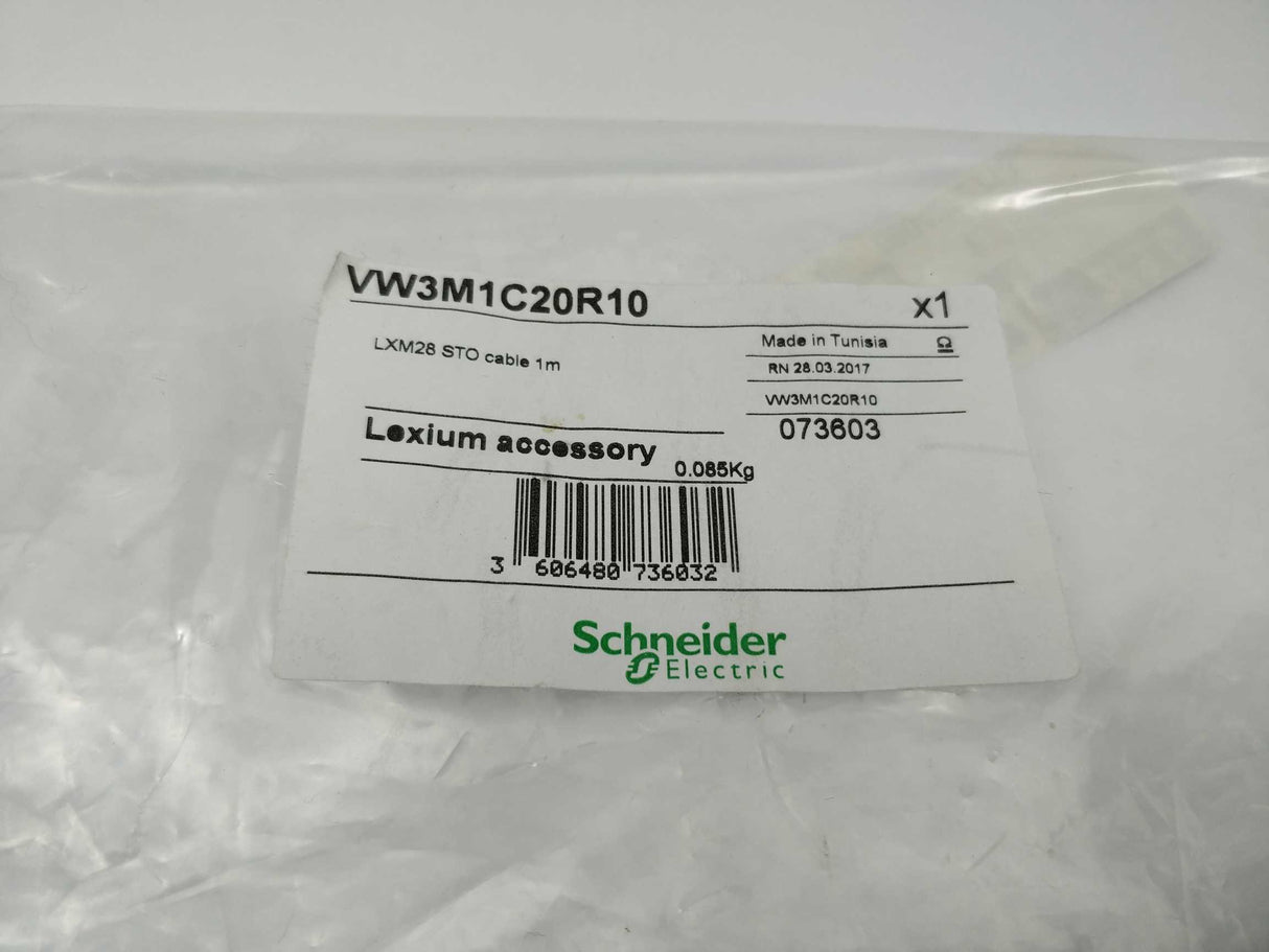 Schneider Electric VW3M1C20R10 LXM28 STO cable, 1m
